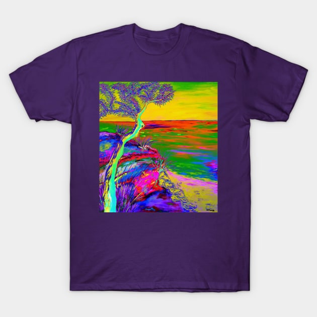 Looking out the sea-2 T-Shirt by nicastro